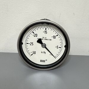Wika Pressure Gauge - 2.5" Guage -30-0 psi 1/4" Connection